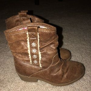 Toddler Girls' Western Ankle Boots size 9